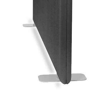 Séparation de table avec housse en tissu
