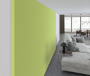 toiles murales en textile