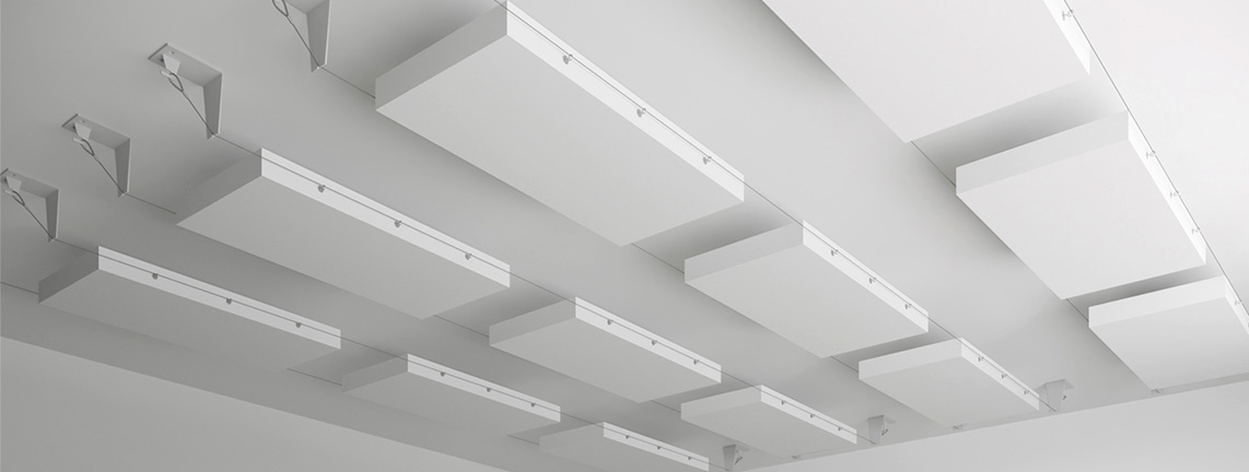 Système de câbles acoustiques AIRBLOCKS Set pour différentes tailles de pièces